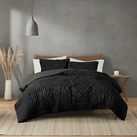 Madison Park Dakota Faux Fur Down Alternative Extra Weight Comforter Set