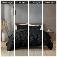 Madison Park Dakota Faux Fur Down Alternative Extra Weight Comforter Set