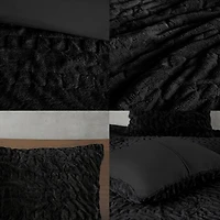 Madison Park Dakota Faux Fur Down Alternative Extra Weight Comforter Set