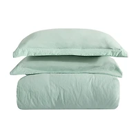Sweet Home Collection Crinkle 3-pc. Reversible Duvet Cover Set