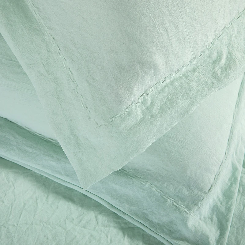 Sweet Home Collection Crinkle 3-pc. Reversible Duvet Cover Set