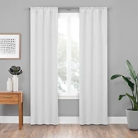 Eclipse Thermaliner Rod Pocket Blackout Set of 2 Curtain Panel