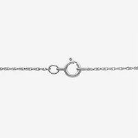 Womens Gemstone & 1/10 CT. T.W. Natural Diamond 10K Gold Round 18 Inch Pendant Necklace