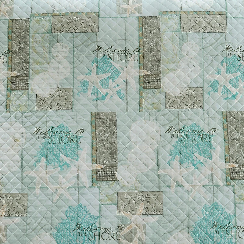 Avanti Beachcomer Reversible Quilt Set