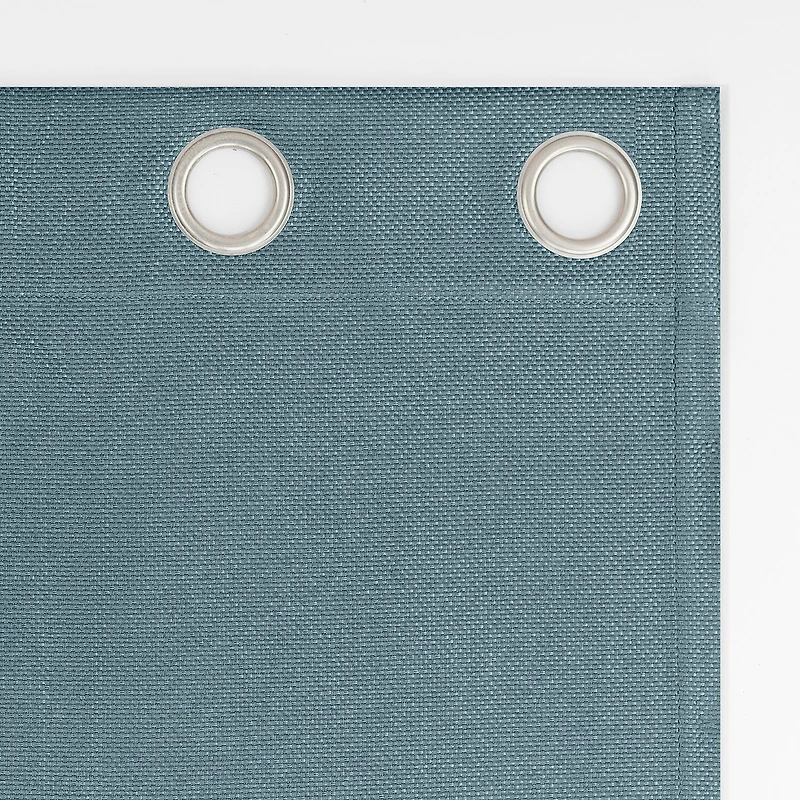 Sun Zero Atmosphere Grommet Top 100% Blackout Single Curtain Panel