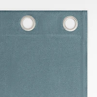 Sun Zero Atmosphere Grommet Top 100% Blackout Single Curtain Panel