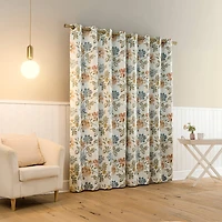Sun Zero Atmosphere Blanchette Grommet Top 100% Blackout Single Curtain Panel