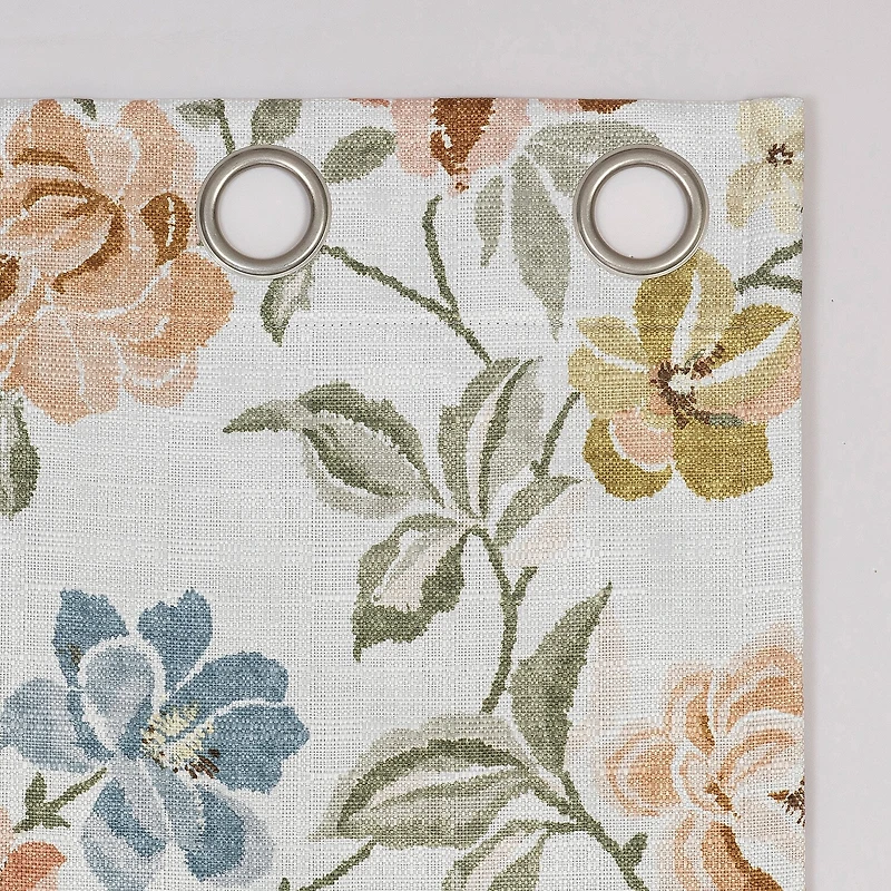 Sun Zero Atmosphere Blanchette Grommet Top 100% Blackout Single Curtain Panel