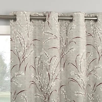 Sun Zero Atmosphere Darley Grommet Top 100% Blackout Single Curtain Panel