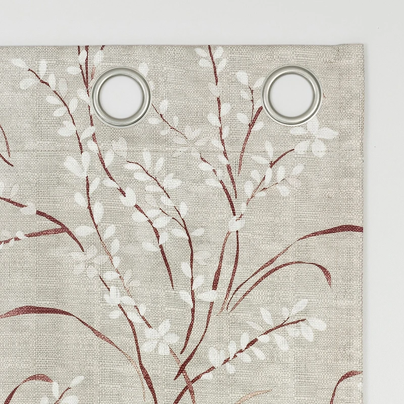 Sun Zero Atmosphere Darley Grommet Top 100% Blackout Single Curtain Panel