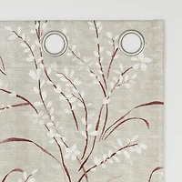 Sun Zero Atmosphere Darley Grommet Top 100% Blackout Single Curtain Panel