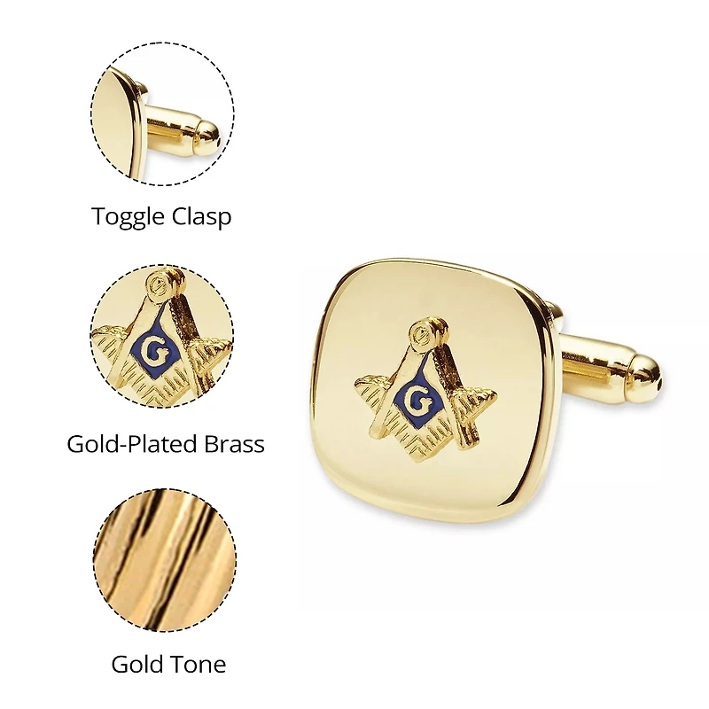 Masonic Cuff Links