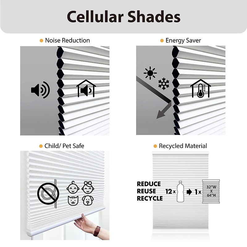 Cut-to-Width Cordless Top-Down Bottom-Up Blackout Shade