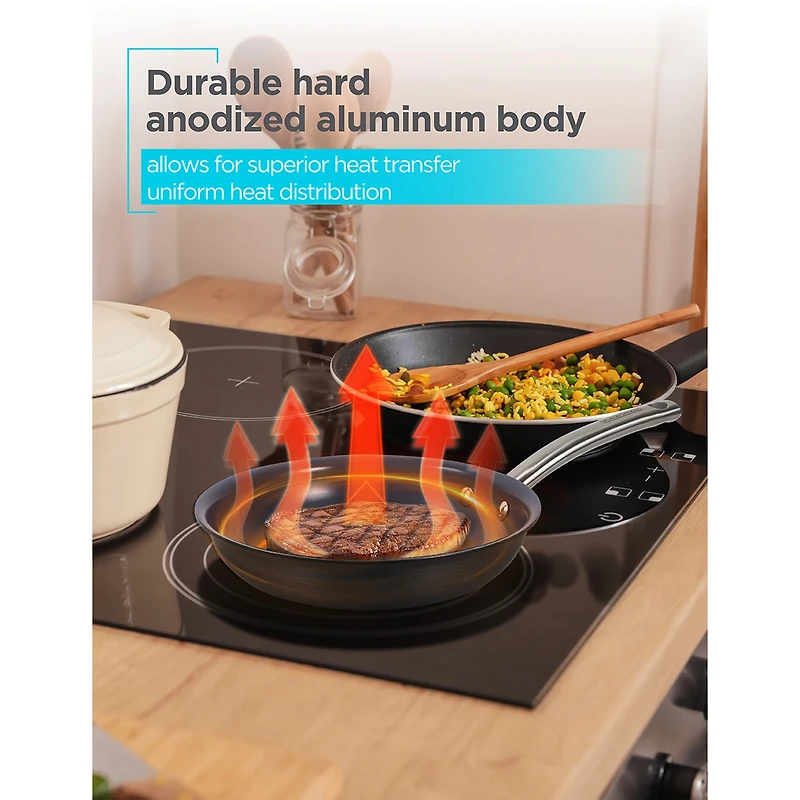 Black+Decker -pc. Non-Stick Cookware Set