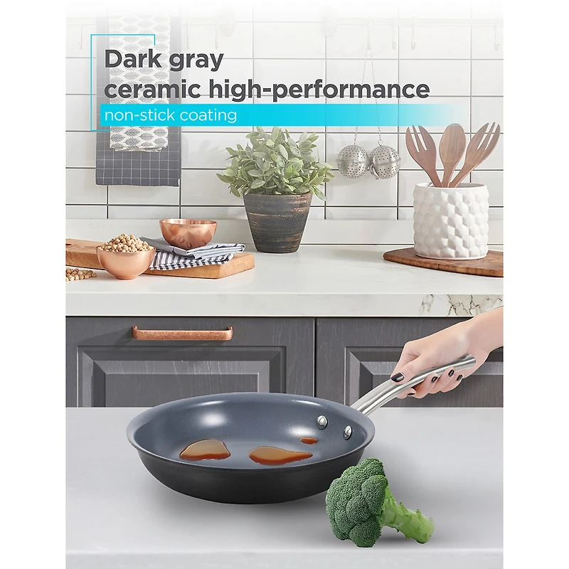 Black+Decker -pc. Non-Stick Cookware Set