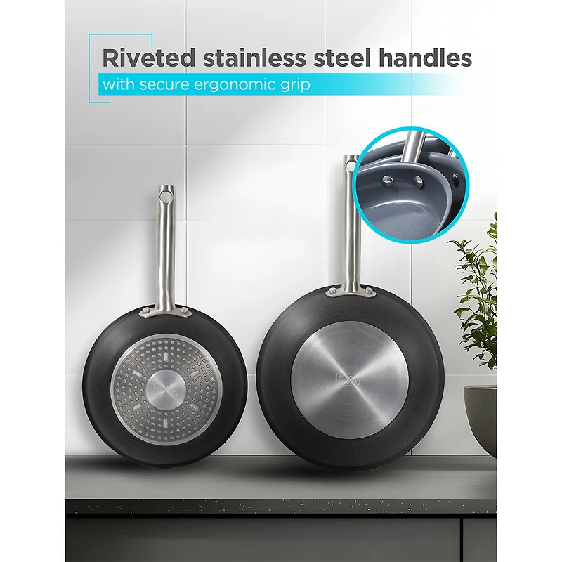 Black+Decker -pc. Non-Stick Cookware Set