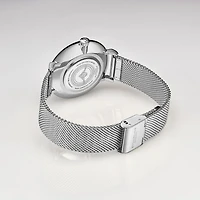 Stuhrling Womens Silver Tone Stainless Steel Strap Watch 793a.02