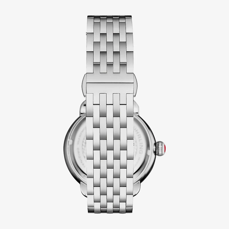 Stuhrling Womens Silver Tone Stainless Steel Bracelet Watch