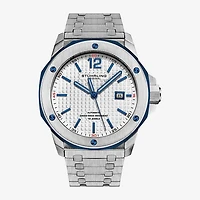 Stuhrling Mens Automatic Silver Tone Stainless Steel Bracelet Watch 4047.2