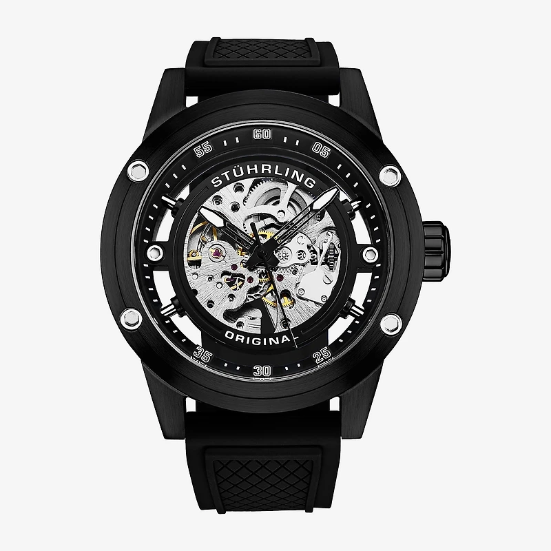 Stuhrling Mens Automatic Strap Watch