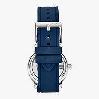 Stuhrling Mens Blue Strap Watch 3915.1