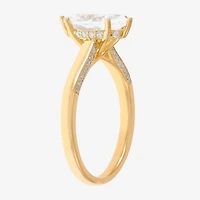 (H-I / Si2) Womens 1 3/4 CT. T.W. Lab Grown White Diamond 10K Gold Marquise Engagement Ring
