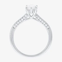 (H-I / Si2) Womens 1 3/4 CT. T.W. Lab Grown White Diamond 10K Gold Marquise Engagement Ring