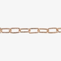 Bijoux Bar Delicates Womens 9 Inch Cable Ankle Bracelet