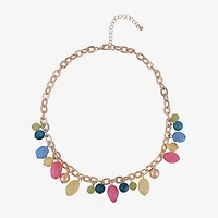 Mixit Womens Inch Beaded Necklace
