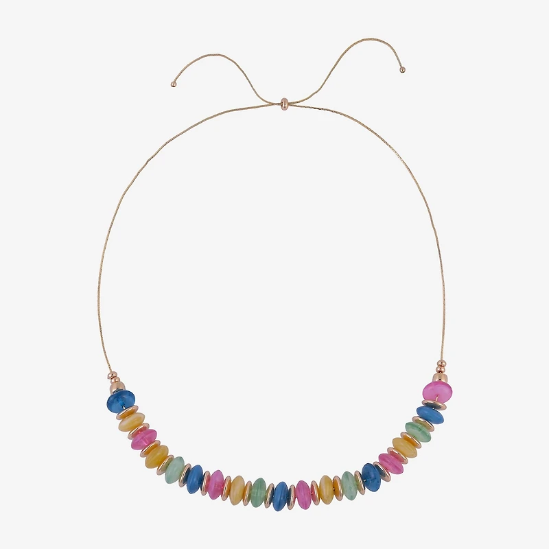 Mixit Womens 30 Inch Beaded Necklace
