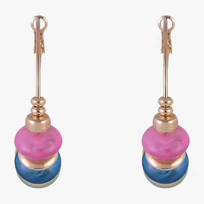 Mixit Womens 51mm Hoop Earrings