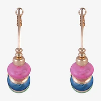 Mixit Womens 51mm Hoop Earrings