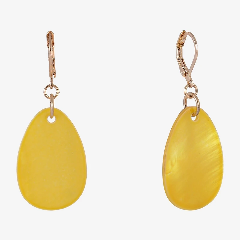 Mixit Womens Pear Drop Earrings