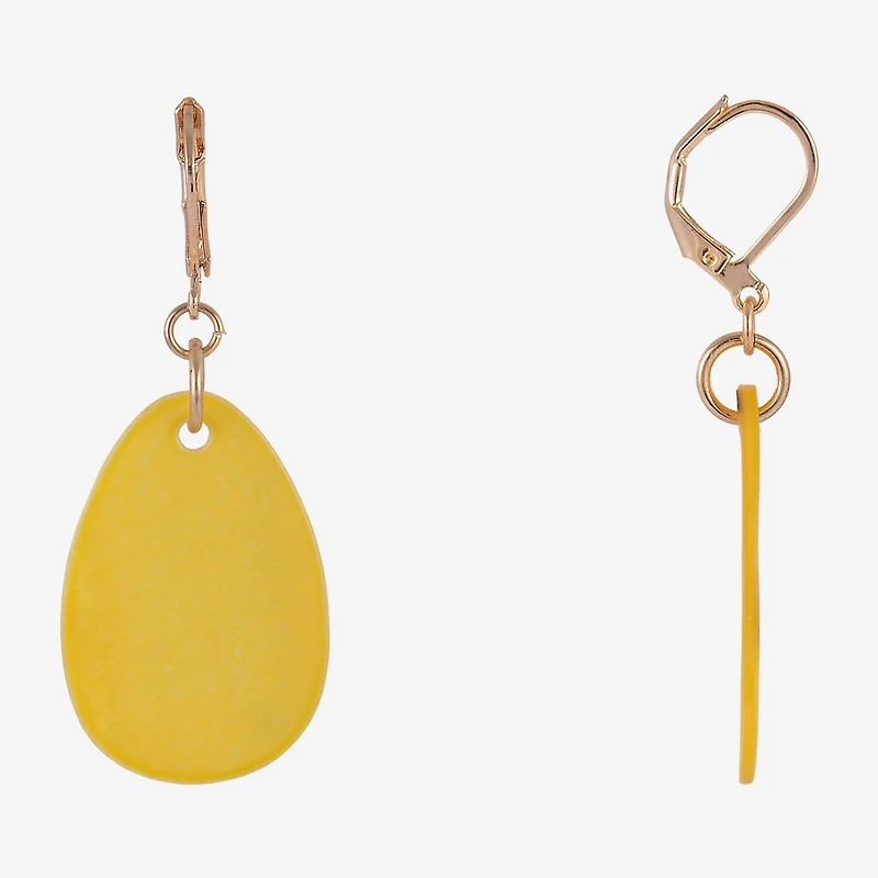 Mixit Womens Pear Drop Earrings
