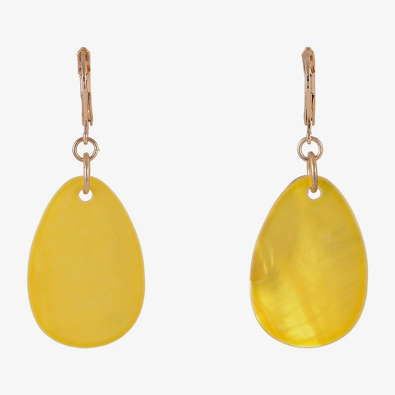 Mixit Womens Pear Drop Earrings