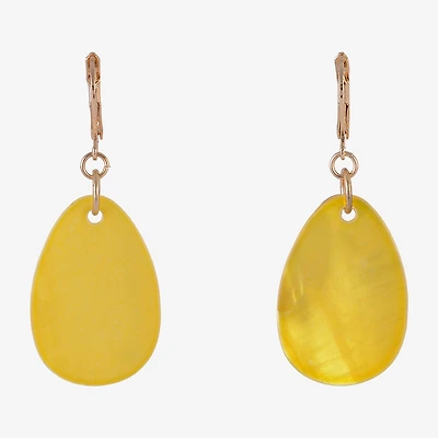 Mixit Womens Pear Drop Earrings