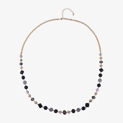 Mixit Womens 36 Inch Beaded Necklace