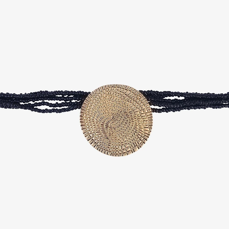 Mixit Womens 18 Inch Beaded Necklace