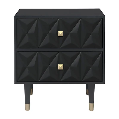 Imperial Bedroom Collection 2-Drawer Nightstand