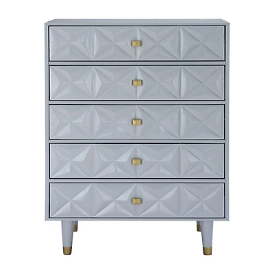 Linon Imperial Bedroom Collection 5-Drawer Chest