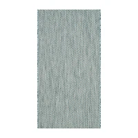Safavieh Courtyard Collection Flora Geometric Indoor/Outdoor Area Rug