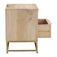 Videra Bedroom Collection 2-Drawer Nightstand