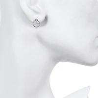 Bijoux Bar Delicates Womens Simulated Pearl 6 Pair Earring Set