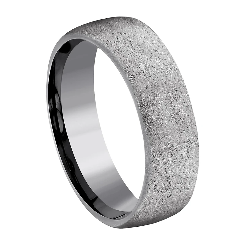 Mens 6.5MM Tantalum Wedding Band