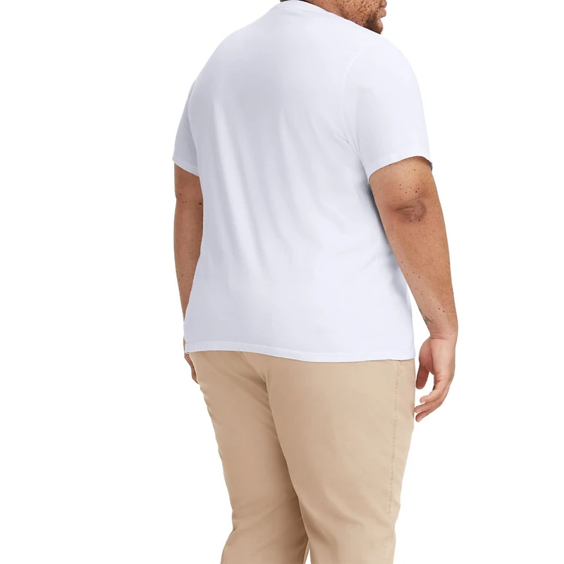 Levi's® Mens Crew Neck Short Sleeve Regular Fit Big and Tall Graphic T-Shirt
