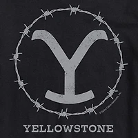 Yellowstone Mens Crew Neck Short Sleeve Regular Fit Graphic T-Shirt