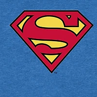 Mens Crew Neck Short Sleeve Regular Fit DC Comics Superman Graphic T-Shirt