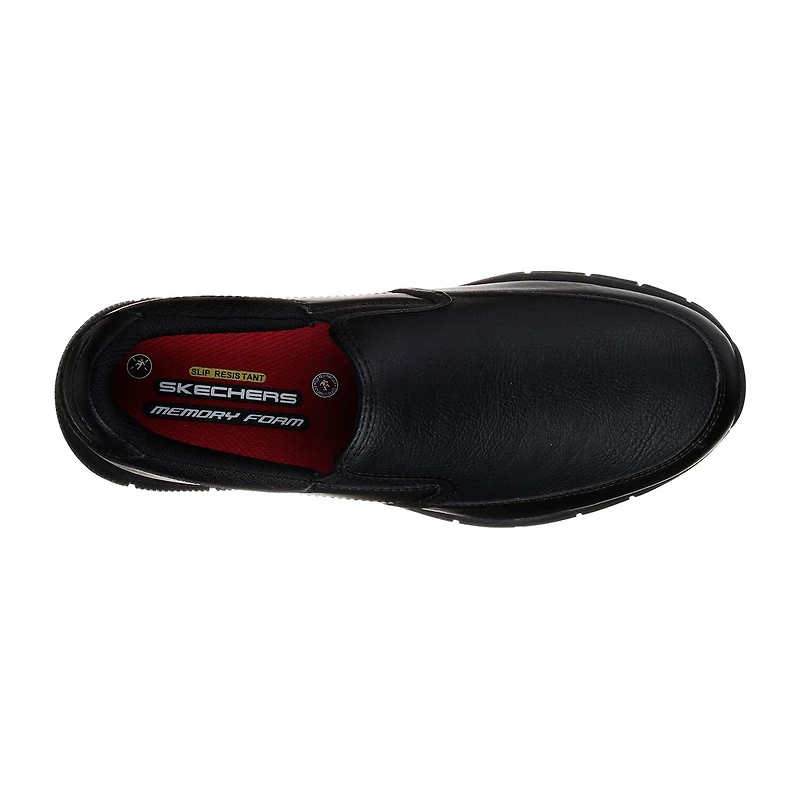 Skechers Nampa Mens Round Closed Toe Oxford Shoes Wide Width