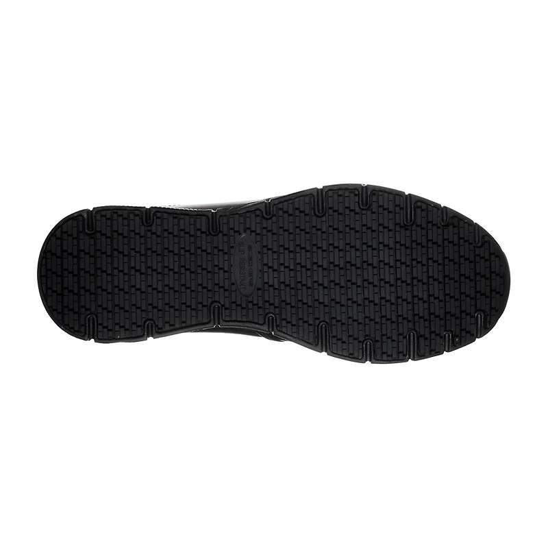 Skechers Nampa Mens Round Closed Toe Oxford Shoes Wide Width