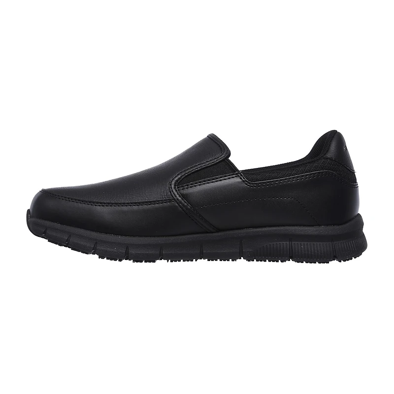 Skechers Nampa Mens Round Closed Toe Oxford Shoes Wide Width